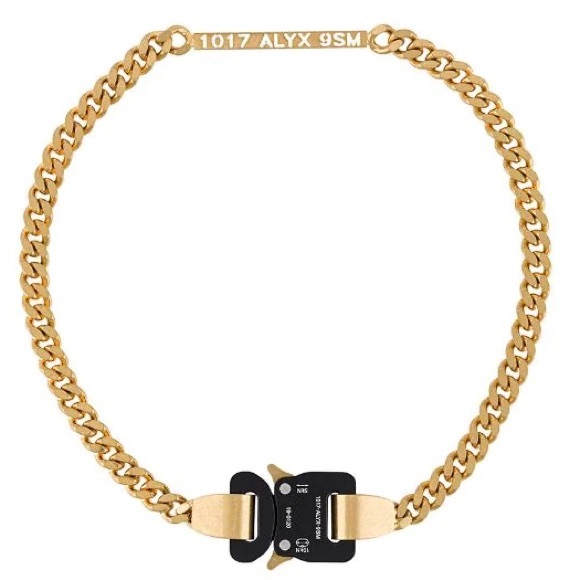 1017 ALYX 9SM chain-link buckle necklace